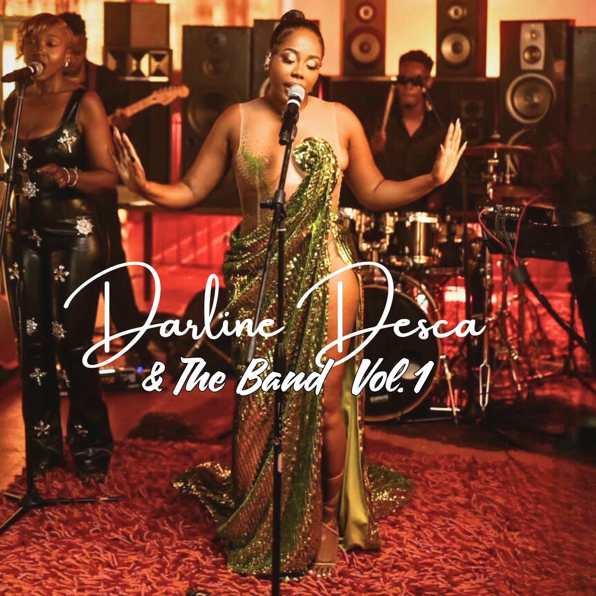 Darline Desca and the band (Live)