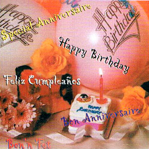 Special Anniversaire