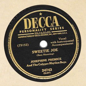 I Go Siesta / Sweetie Joe